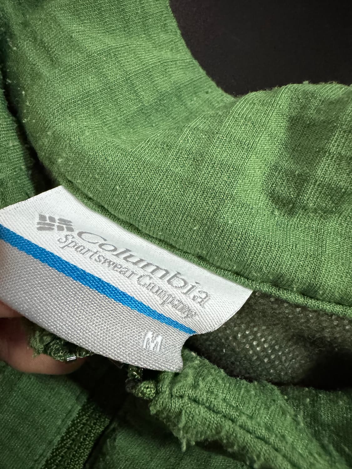 컬럼비아 옴니히트 발열 등산 반집업 티셔츠 M 상품이미지3