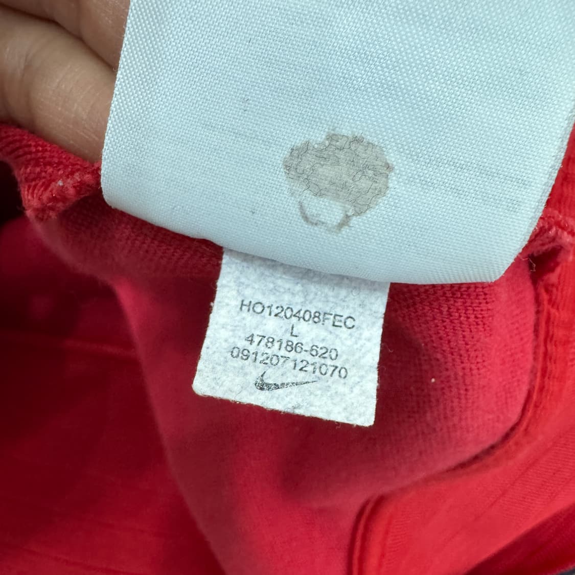 L 나이키 아스날FC 12-13시즌 트레이닝 트랙탑 져지  상품이미지10