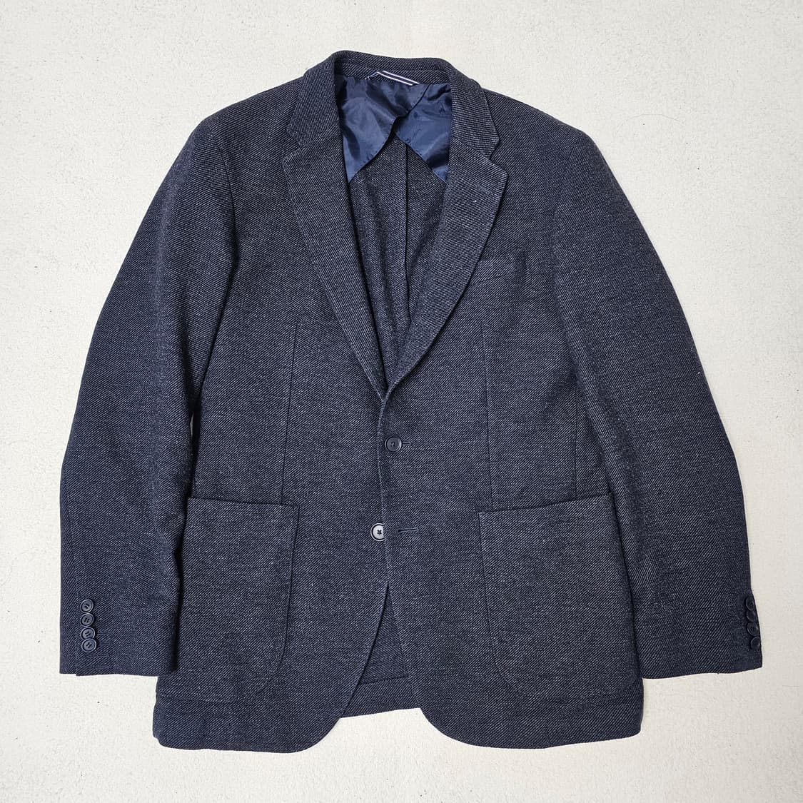 48 타미힐피거 남성 테일러드 울혼방 블레이저 상품이미지1