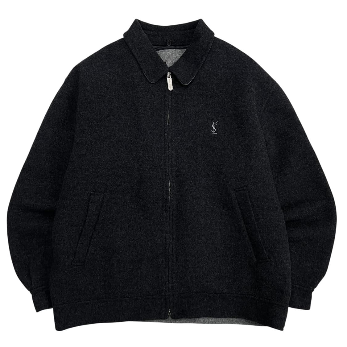 입생로랑 딥 차콜 카라 자켓 105 상품이미지1