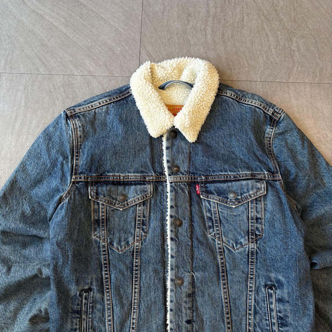 리바이스 정품 데님 쉐르파 자켓 상품이미지3