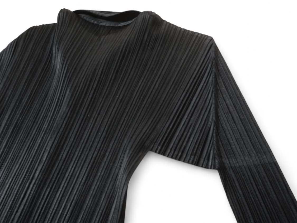 이세이 미야케 플리츠 플리즈 블라우스 블랙 3 상품이미지4
