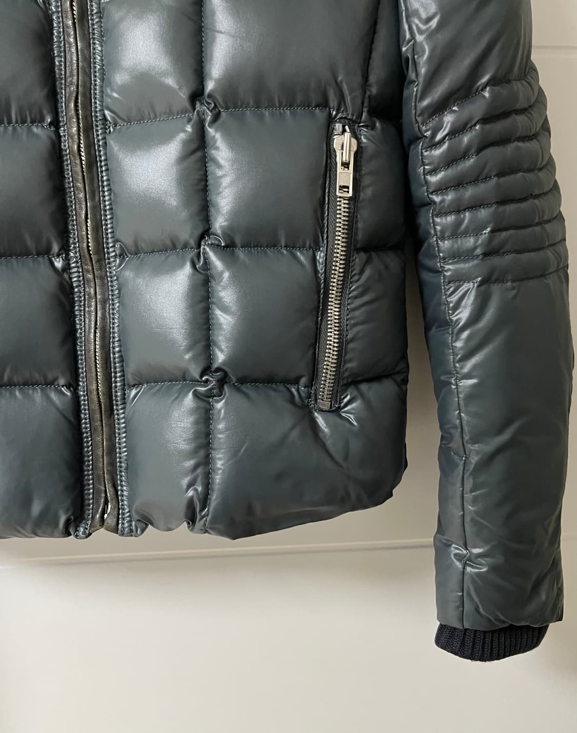 시스템 구스 패딩 양가죽 상품이미지6