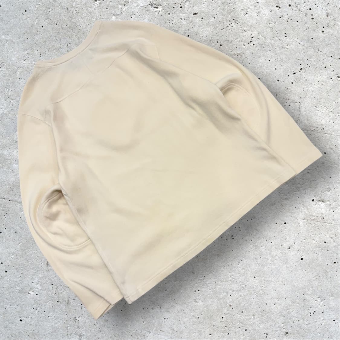 [L] 90s 폴로 스포츠 빈티지 농구 긴팔티 아이보리 B505 상품이미지2