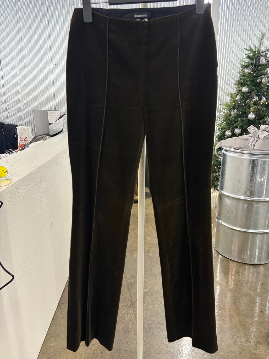 Romeo Gigli Velvet pants 40 상품이미지1