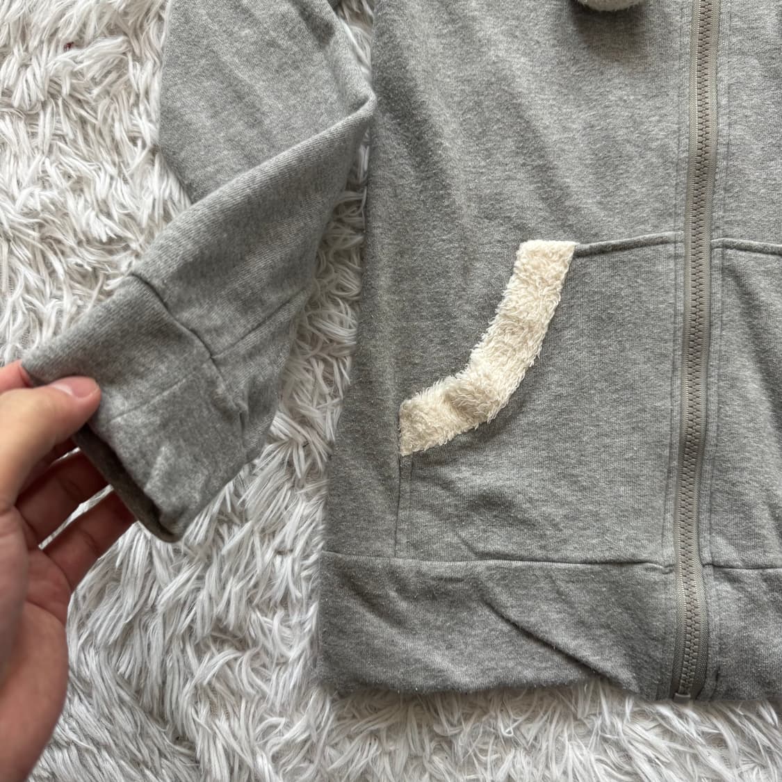 NICOLE CLUB 일본빈티지 y2k 후드집업 모리걸 후드집업 S 38 상품이미지4