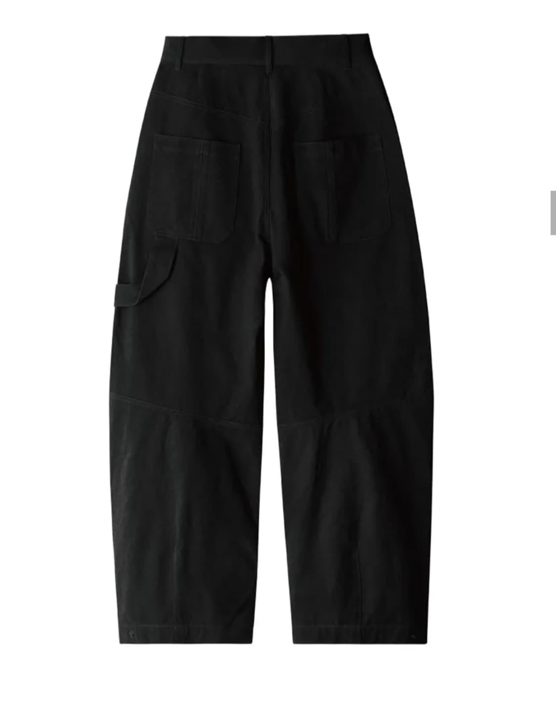 Etce 더블니 코튼팬츠 블랙 L 상품이미지2