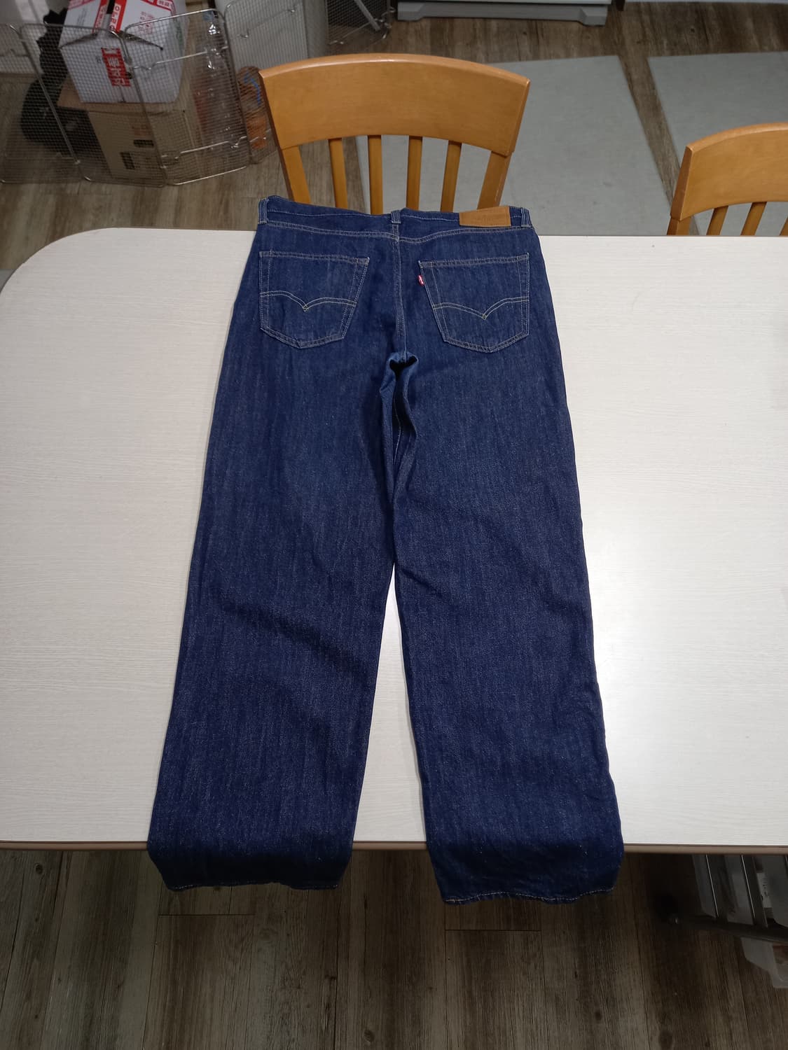 33 빅E 리바이스568 린넨18% 세미와이드진 33-430 상품이미지2