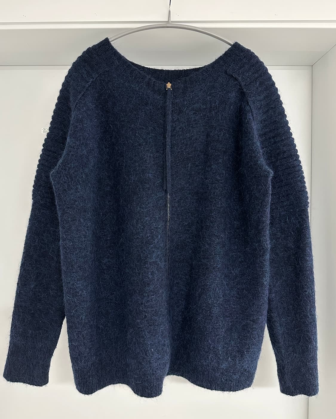 [시스템] 여성 양면 니트 집업 상품이미지1