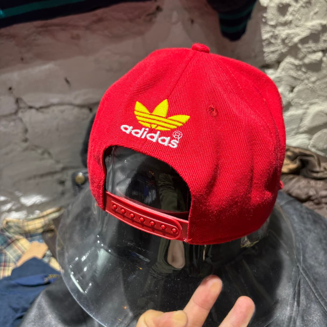 아디다스 올드스쿨 빈티지 스냅백 상품이미지3