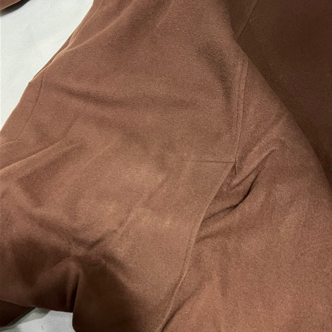 M 버버리 브라운 울 코트 상품이미지7