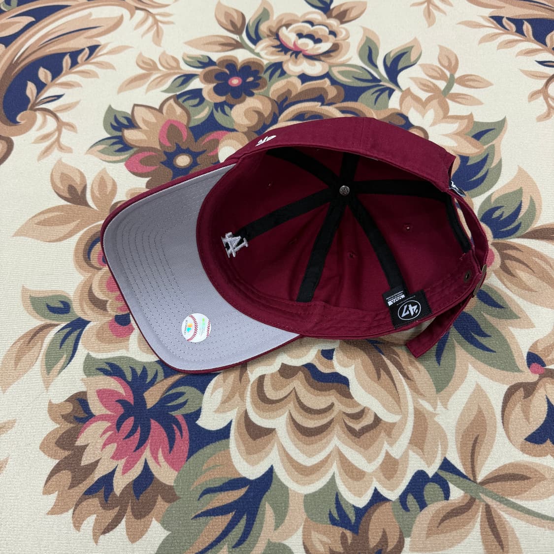 47BRAND 엘에이 다저스 볼캡(버건디) 상품이미지5