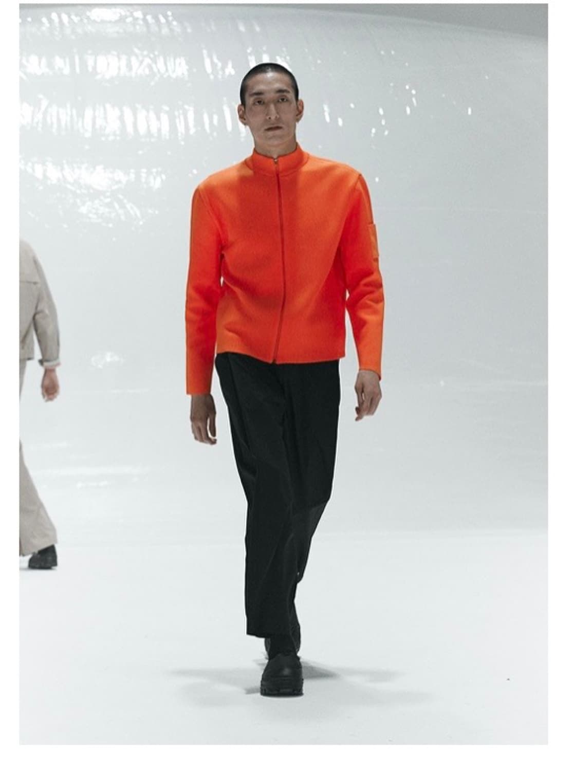 [아모멘토] 23ss 집업 가디건_ M size(오렌지컬러) 상품이미지1