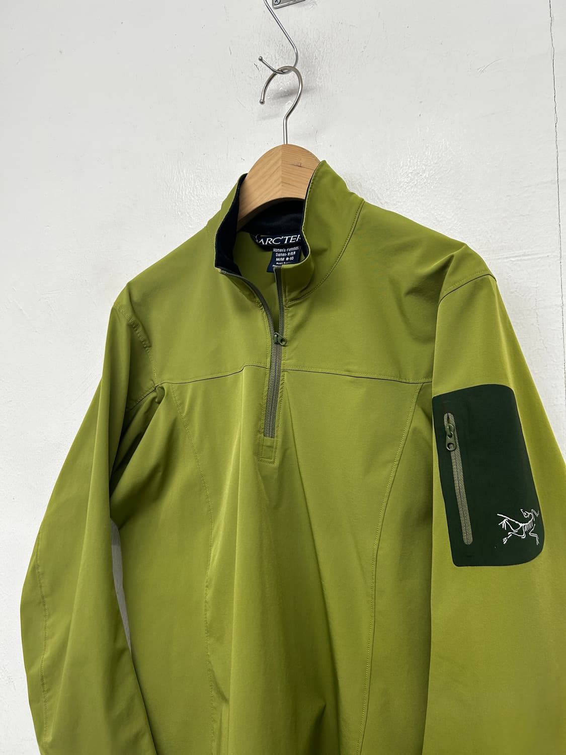 아크테릭스 메버릭 하프집업 그린 상품이미지2