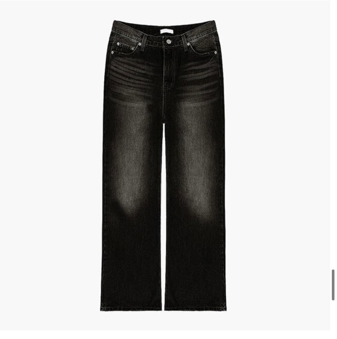 noster 노스터 블랙 빈티지 워싱 플레어진 S30 상품이미지2