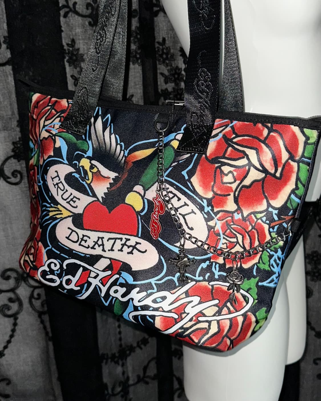 Black Canvas Bag (New with Tags) 상품이미지2