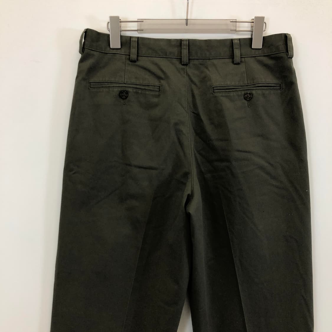 90s L.L.Bean 엘엘빈 원턱 내츄럴 벌룬 치노팬츠 32 인치 상품이미지3