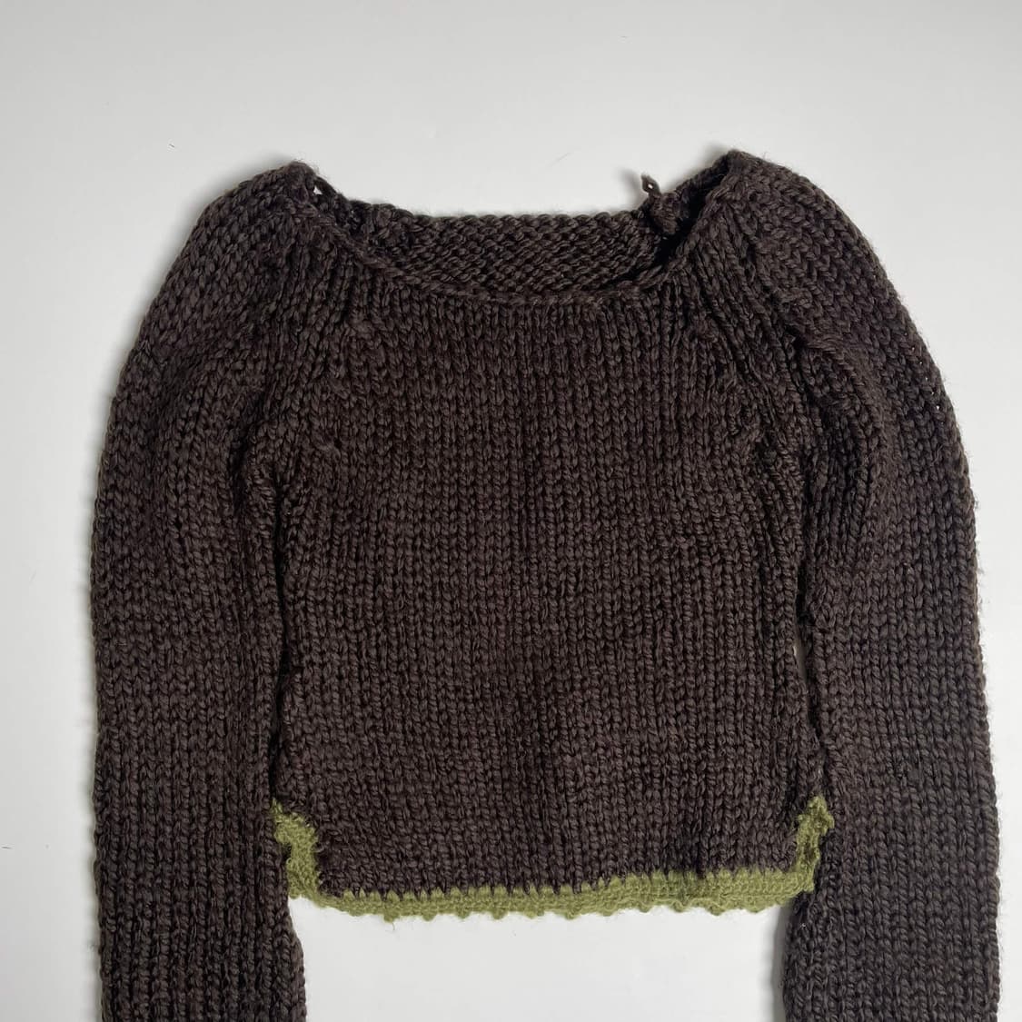 울 블렌드 스트링 니트 상품이미지2