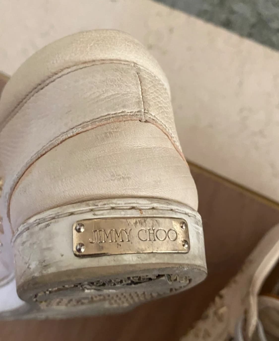 지미추 jimmy choo 스타 스터드 스니커즈 36 상품이미지4