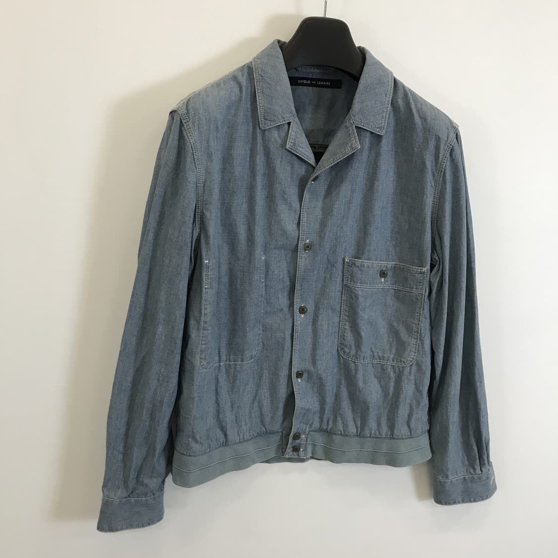 유니클로 x 르메르 16ss 샴브레이 블루종 [L] 상품이미지2