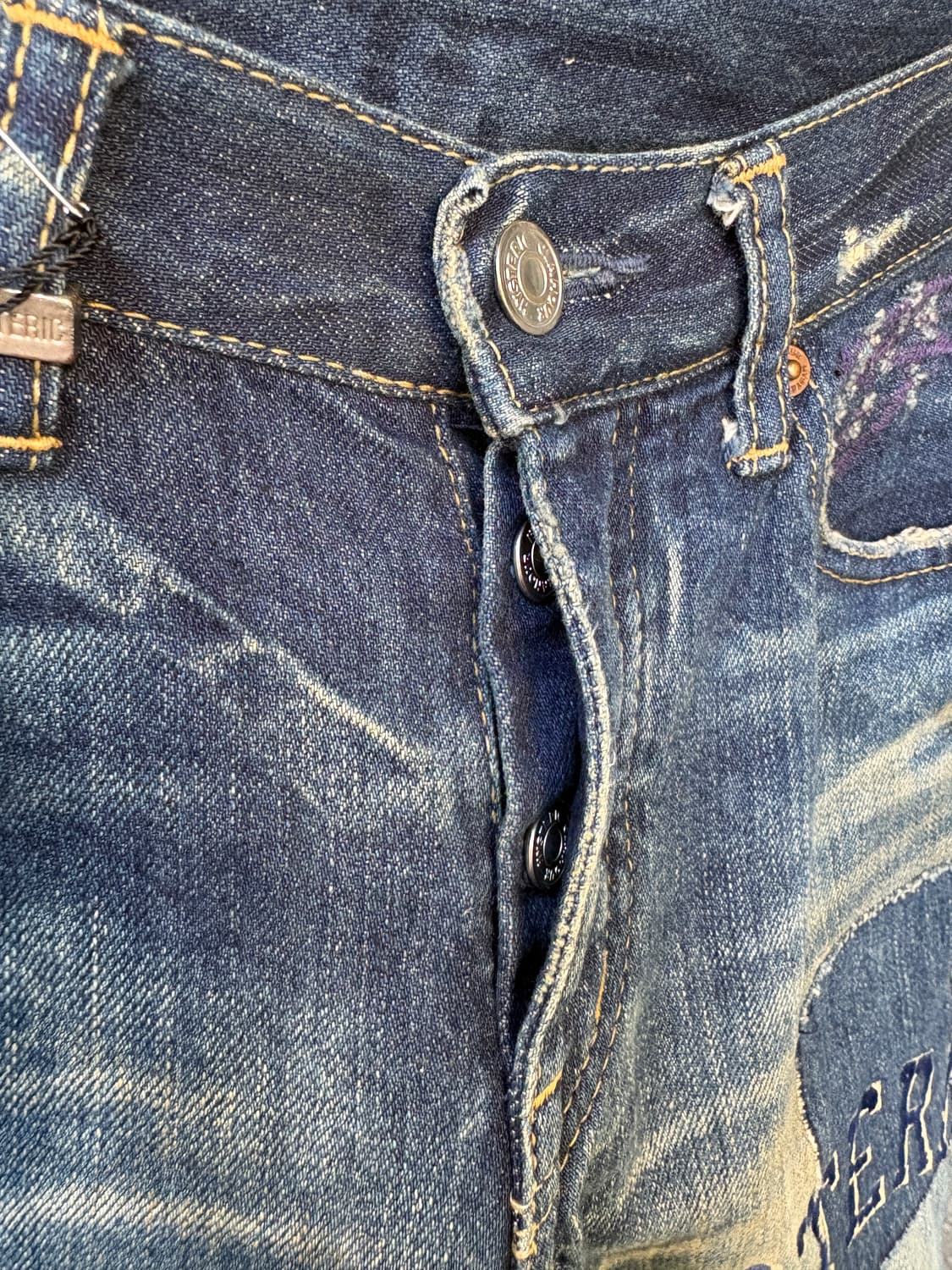 히스테릭 글래머 데님 부츠컷 팬츠 상품이미지6