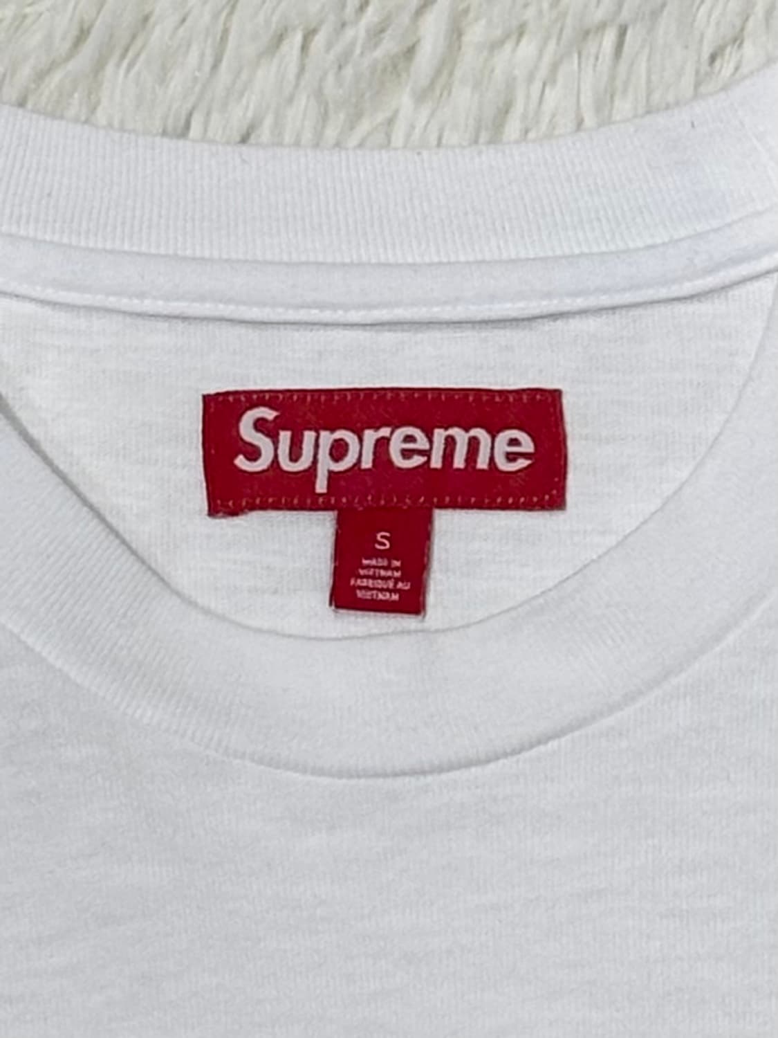 슈프림 사틴 아플리케 반팔 상품이미지5