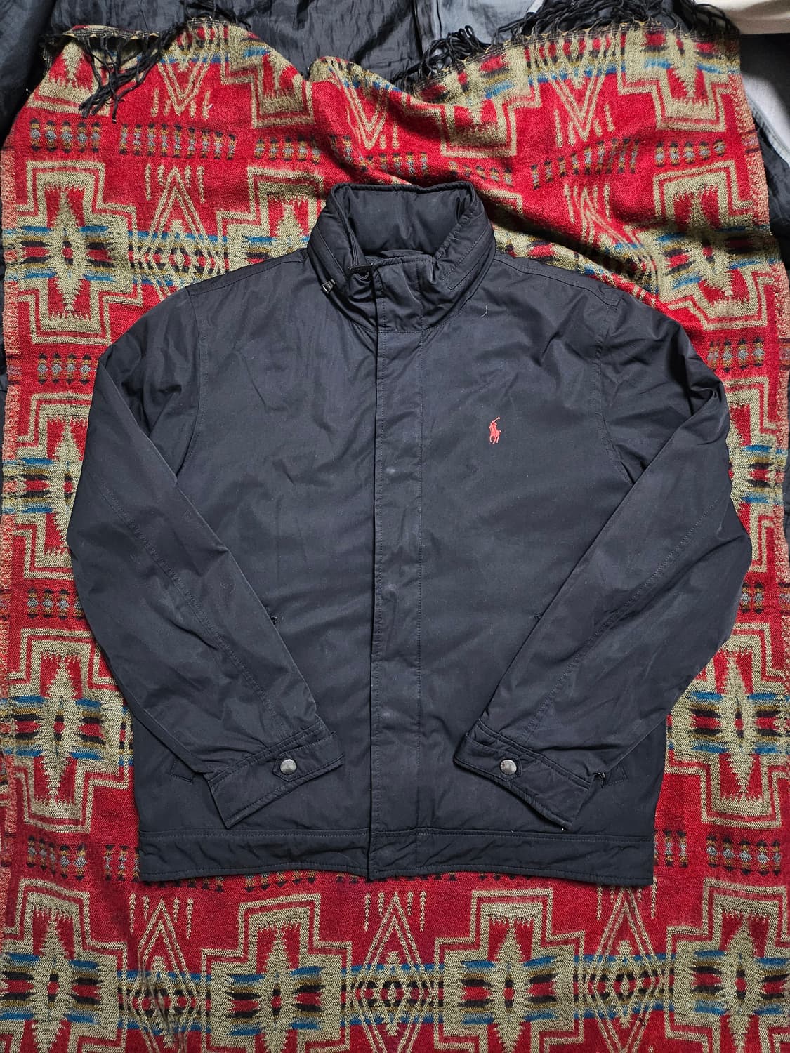 폴로랄프로렌 블랙 폴리쉘 점퍼 상품이미지1