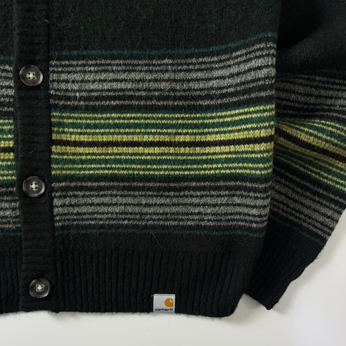 Carhartt 칼하트 딜런 모헤어 쉐기울 가디건 상품이미지4