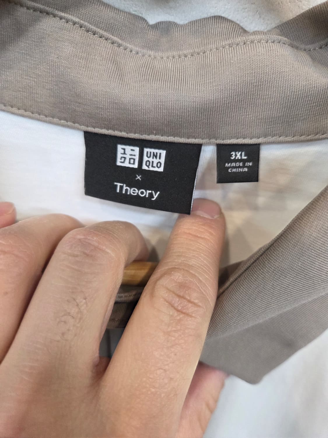 띠어리 유니클로 에어리즘 카라 반팔 xxxl 상품이미지3