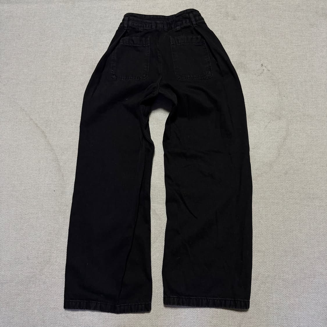 우영미 WYM 자수로고 와이드 데님 팬츠 상품이미지5