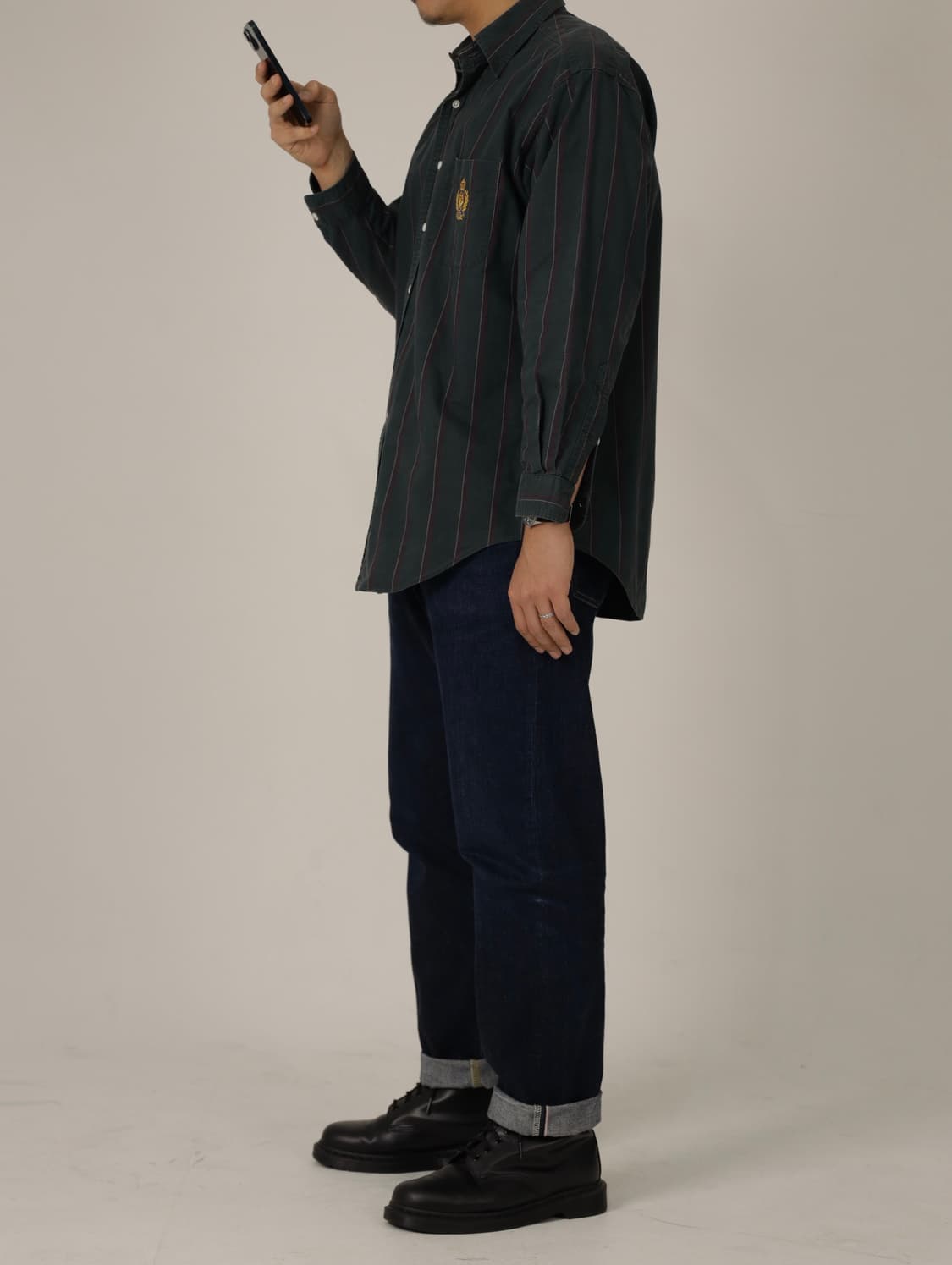 폴로 스트라이프 셔츠 올드 모델 (M~L) 상품이미지8