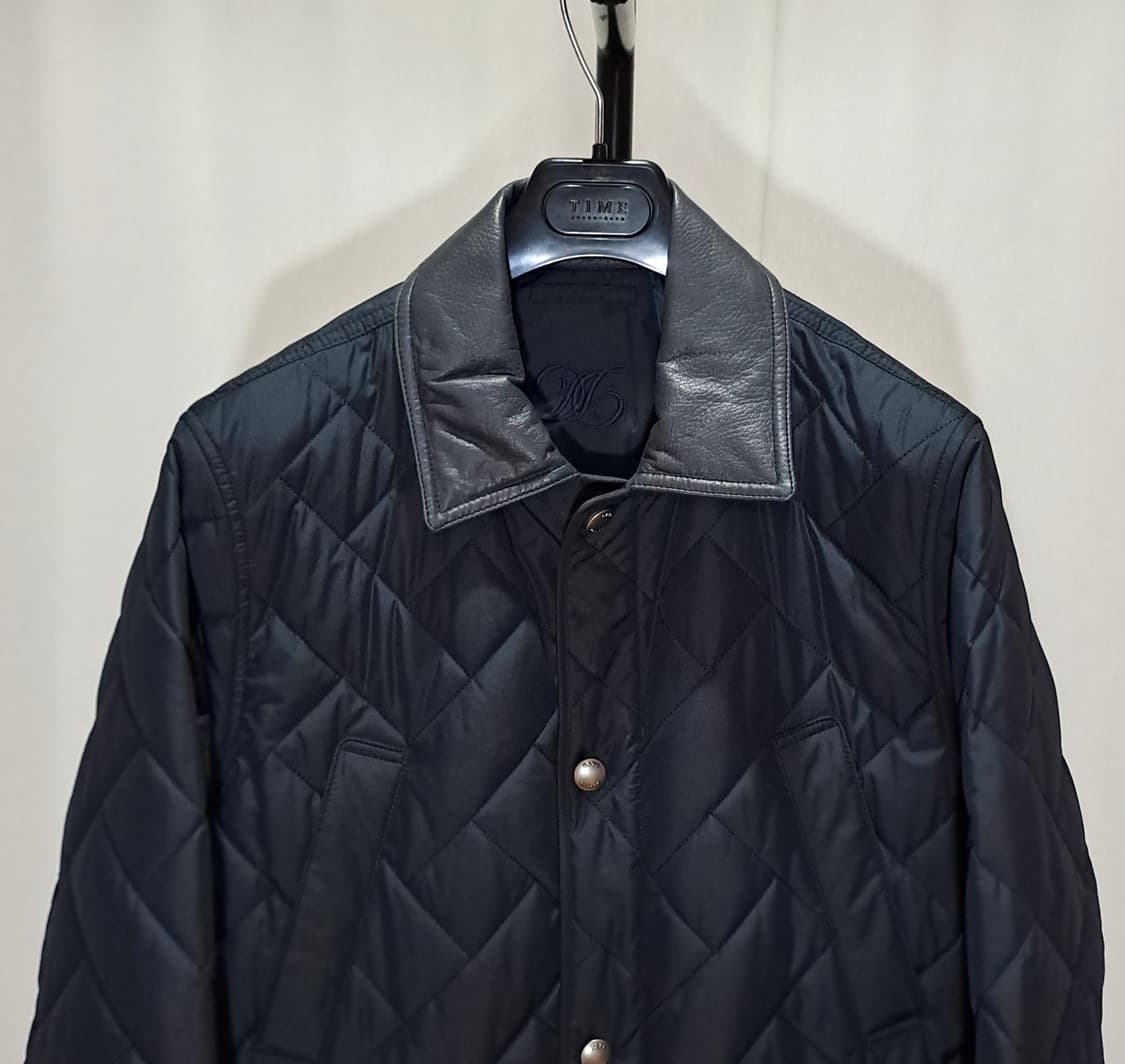 (택포) 23FW 닥스 가죽카라 퀼팅 사파리 100 B8 상품이미지2