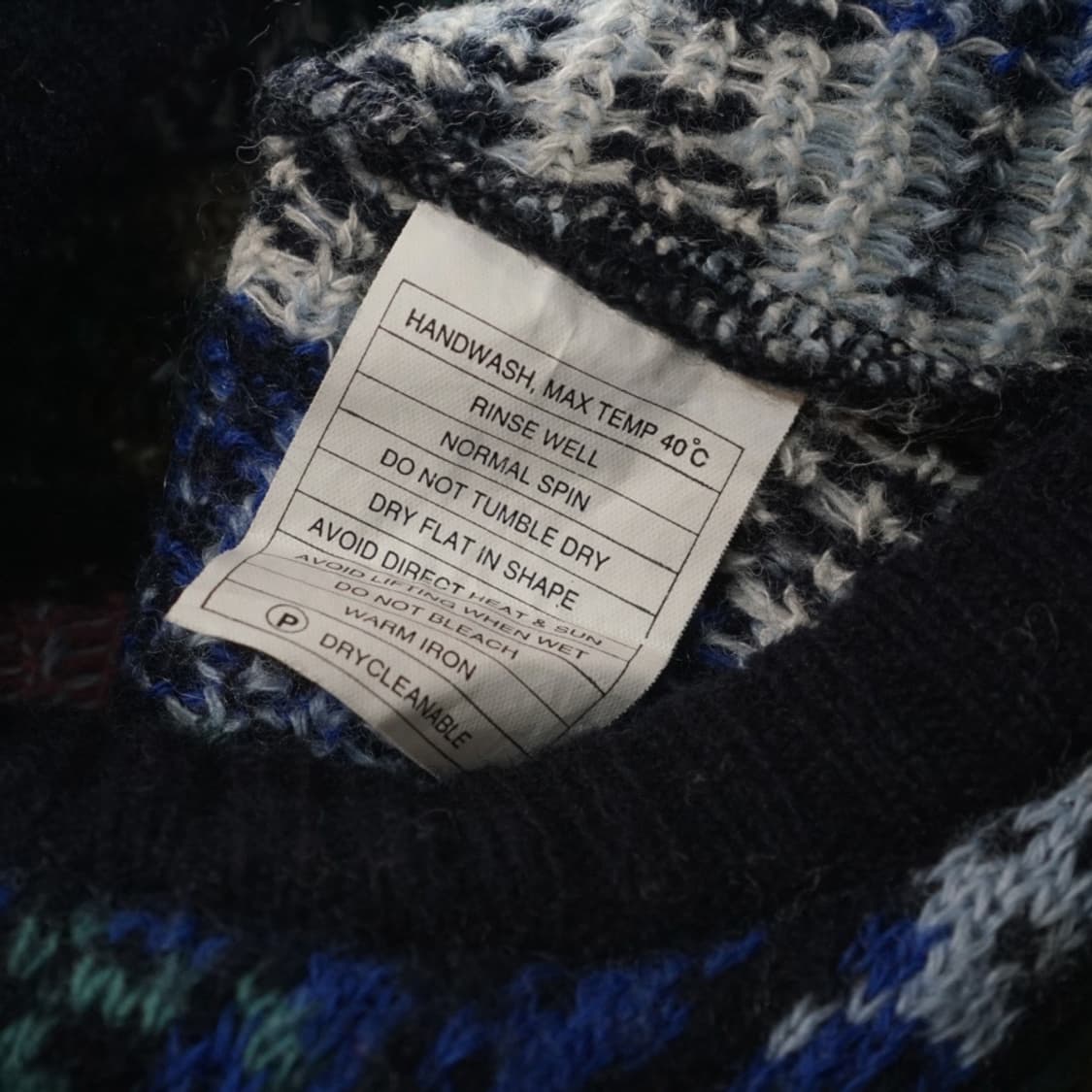 뉴질랜드 Pure Wool 핸드메이드 가디건 상품이미지6