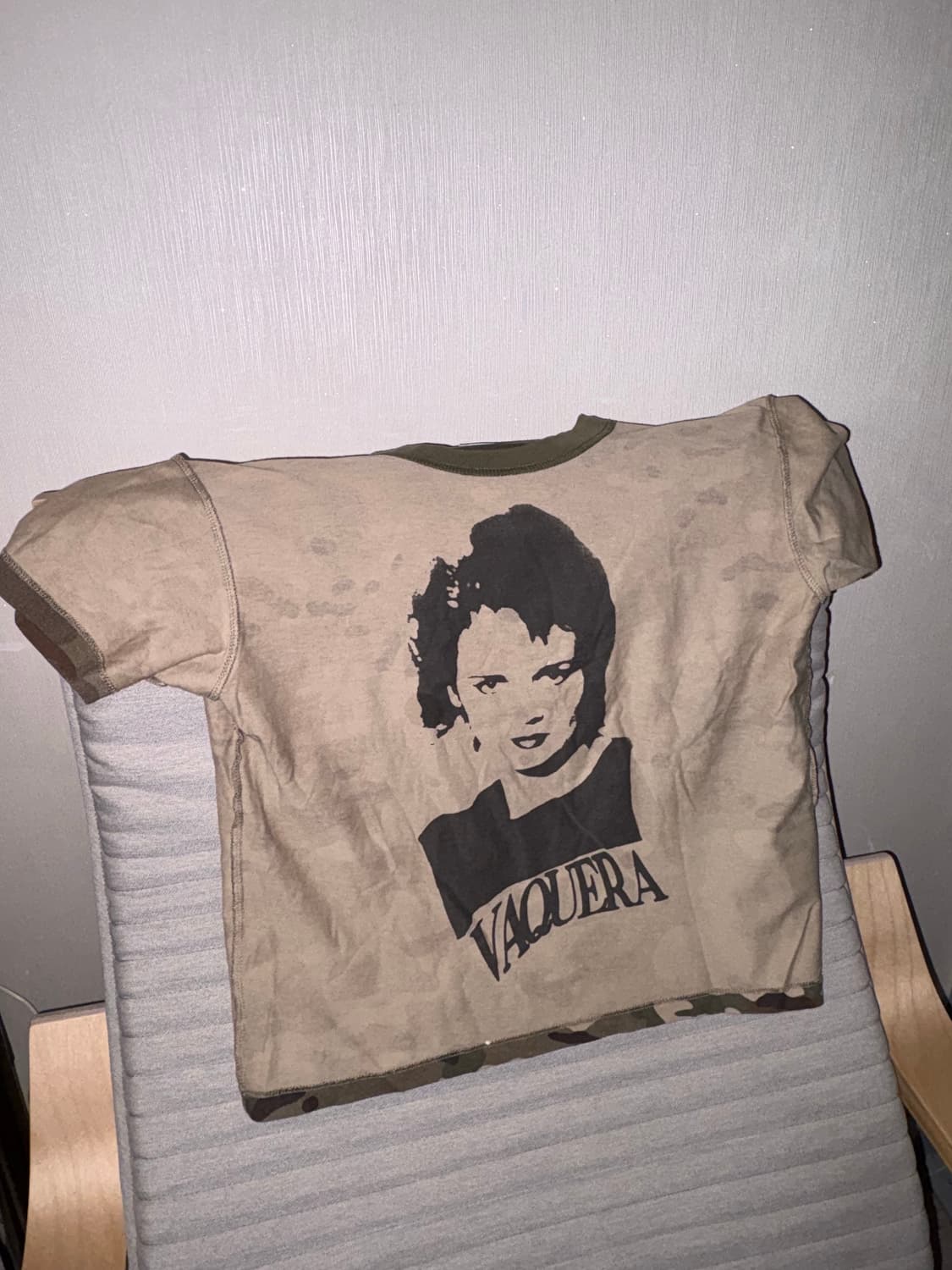 Vaquera 카모 인사이드아웃 티셔츠 상품이미지1