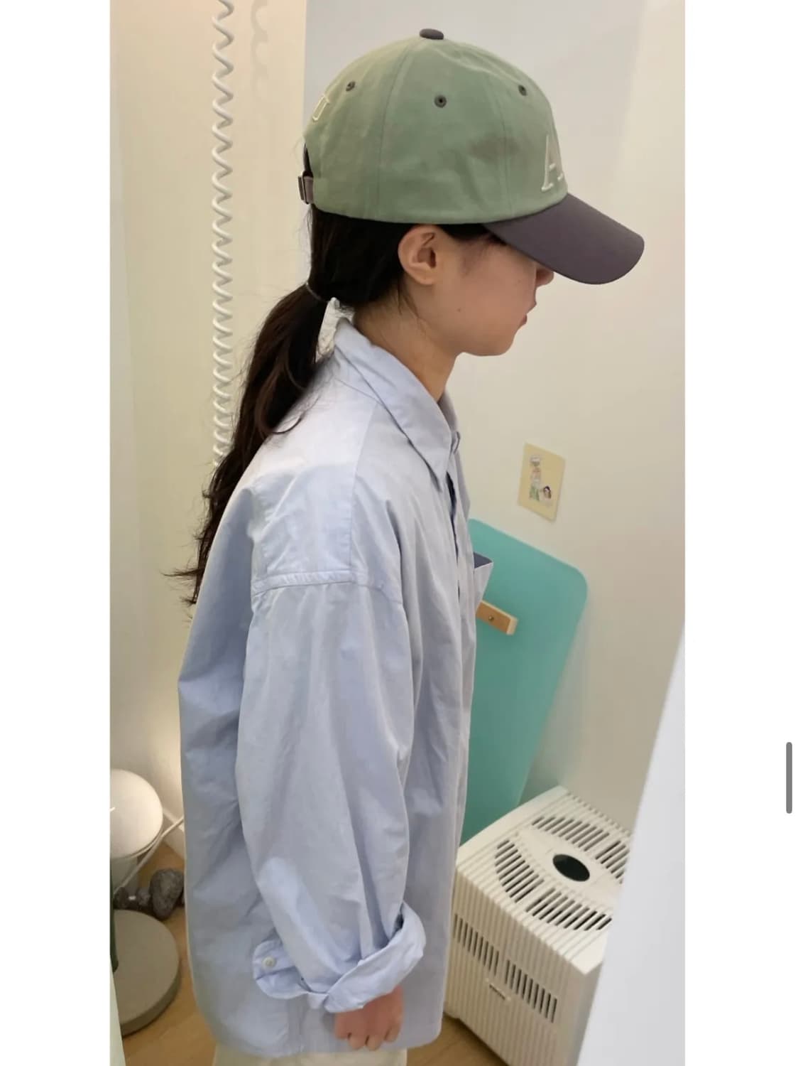 아에이오우 레터링 볼캡 상품이미지3