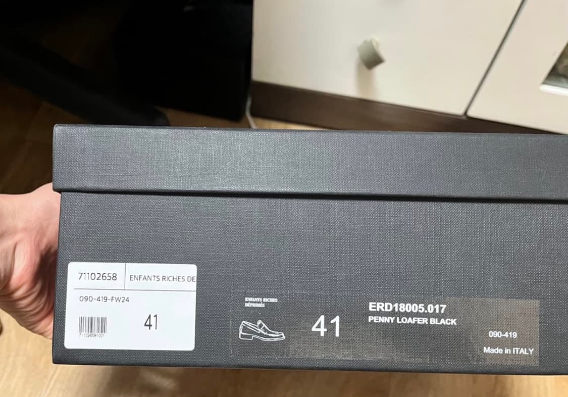 ERD 페니로퍼 41 블랙 밑창보강 ㅇ 상품이미지8