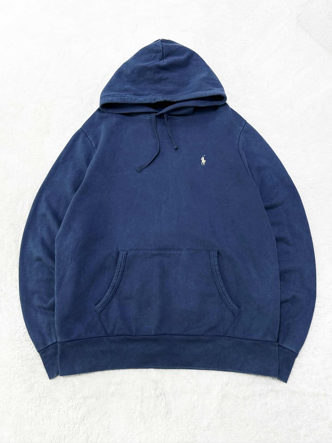 폴로 신형 블루 워싱 후드 상품이미지6