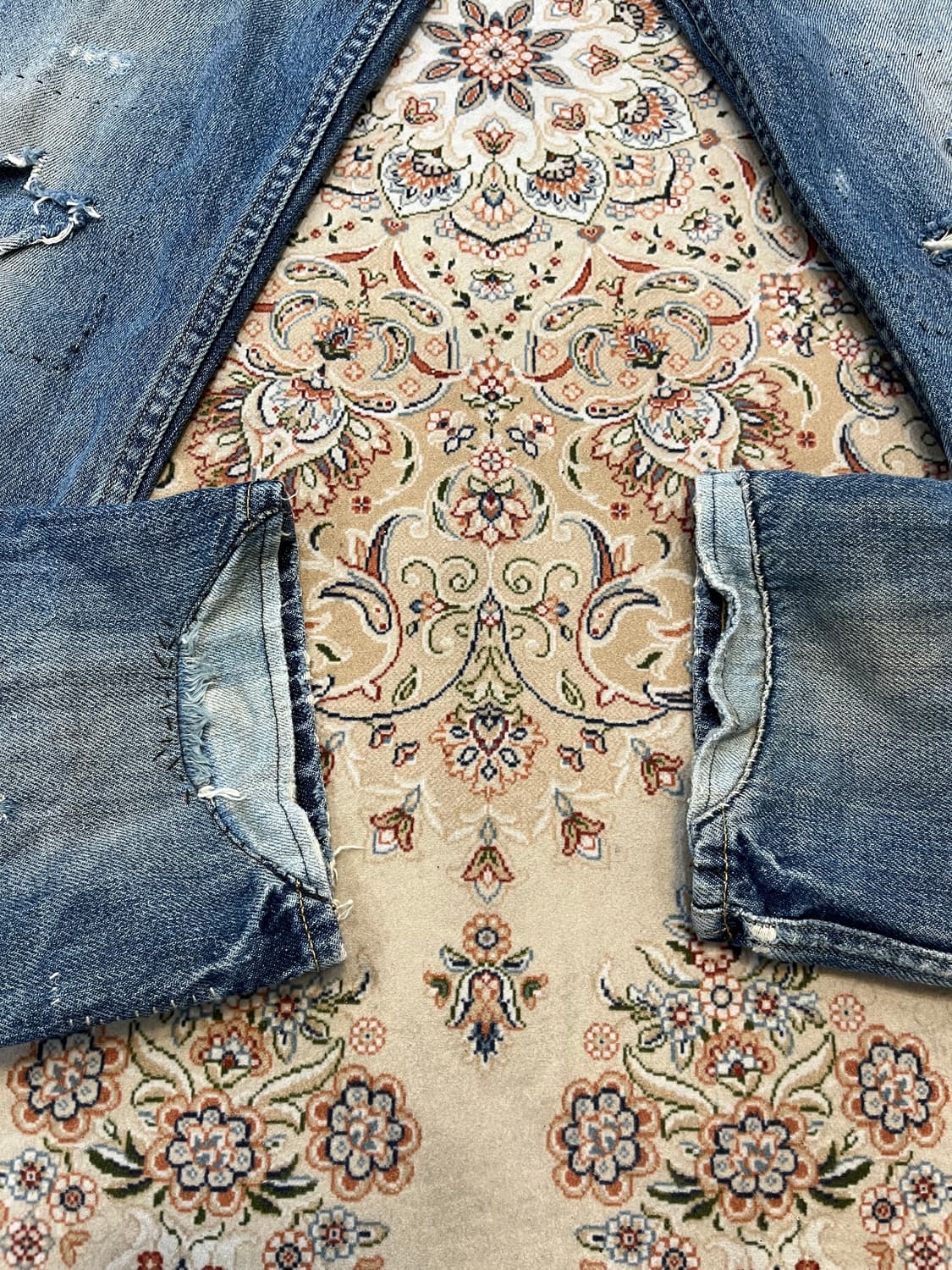 폴로 랄프로렌 디스트레스드 데님 팬츠 바지 상품이미지5