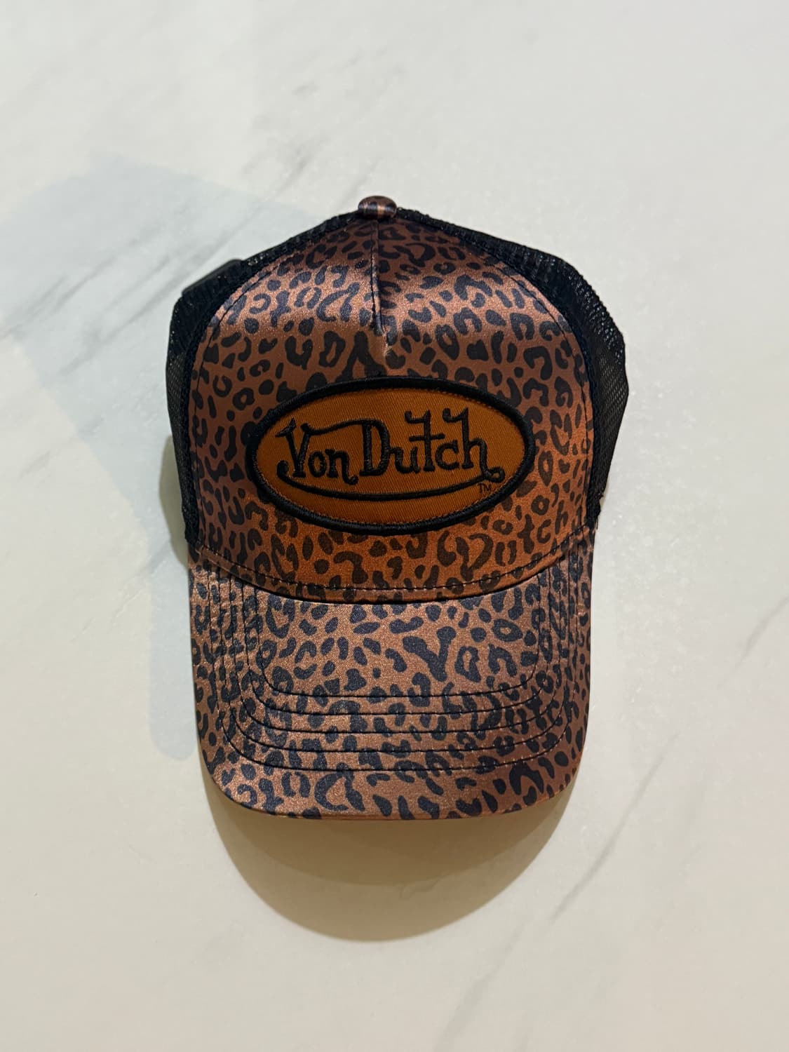 본더치(Von Dutch) 레오파드 트러커 햇 상품이미지3