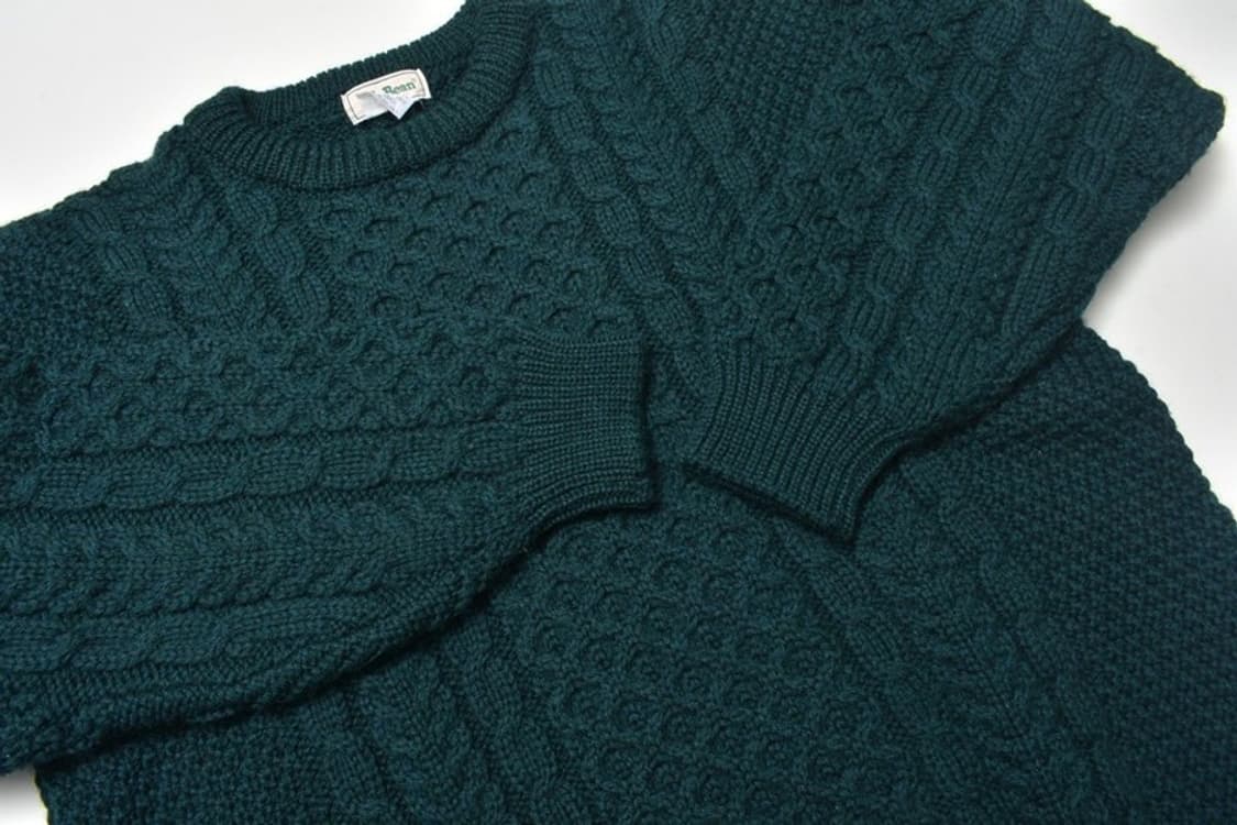 90S 엘엘빈 피셔맨 울 니트 L N1227 상품이미지3