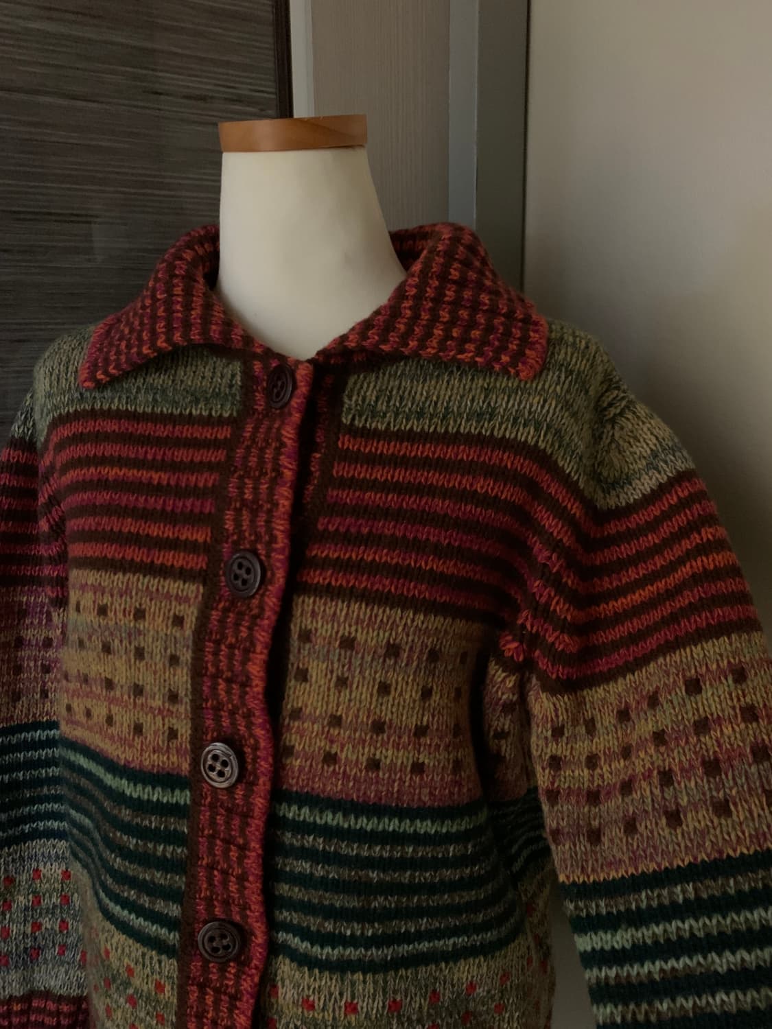 베네통 니트 가디건 상품이미지3