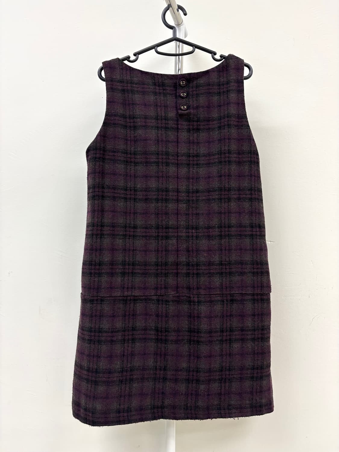 빈티지 리본 울 원피스 상품이미지7