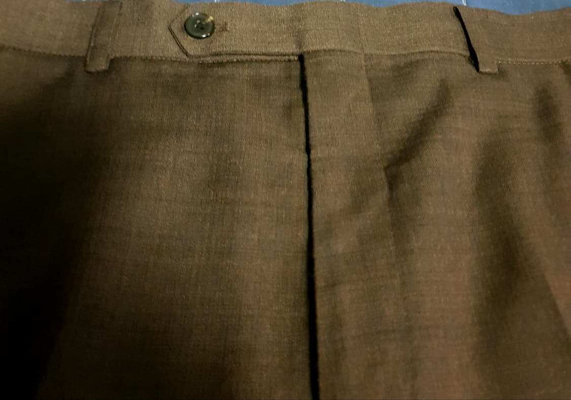 (맞춤정장) 구월양복 이태리원단 클래식 수트+베스트 셋업 다크브라운 상품이미지7