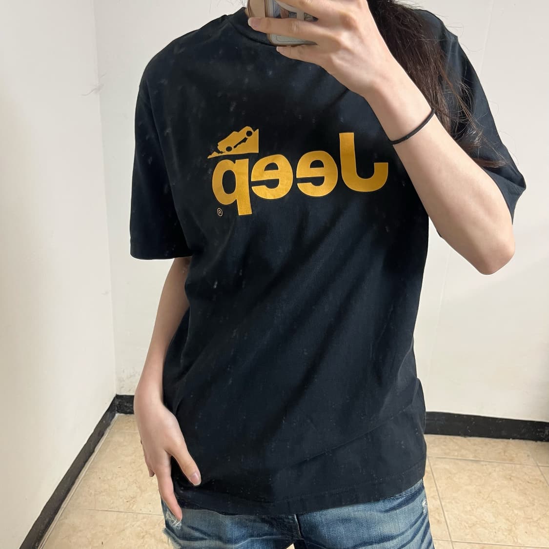 Jeep Black T-Shirt 상품이미지3