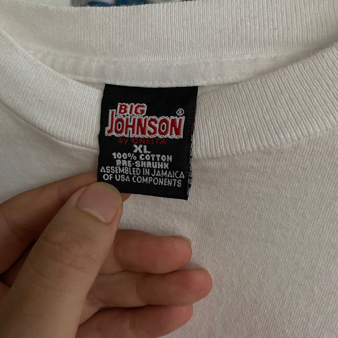 🌊97년 BIG JOHNSON 싱글스티치 티셔츠 상품이미지8