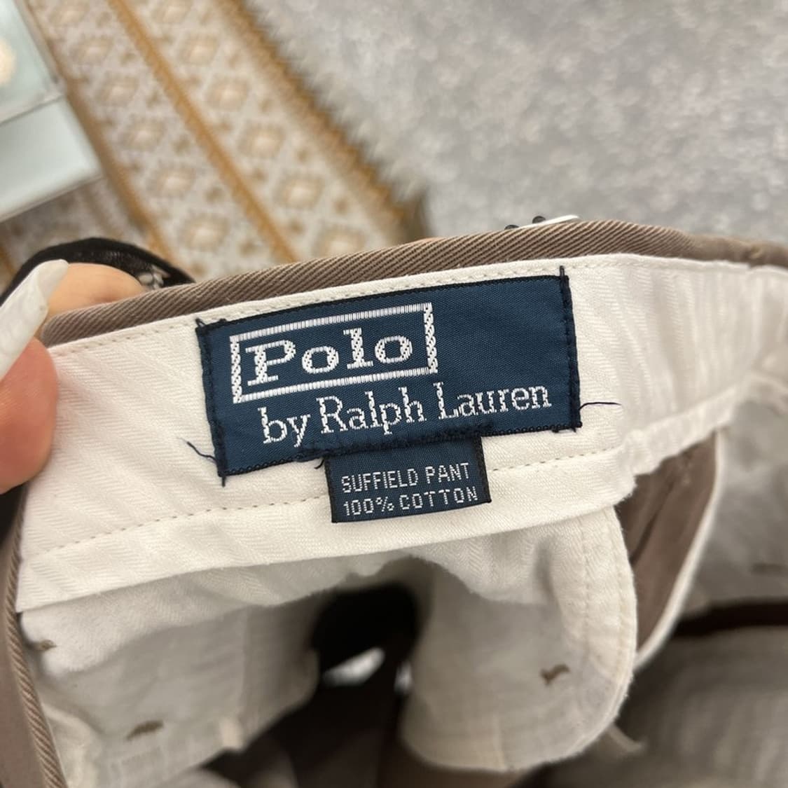 폴로 랄프로렌 빈티지 모던 캐주얼 치노팬츠 면바지 32인치 C10965 상품이미지5
