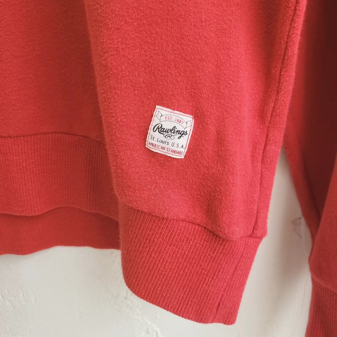 Rawlings 빈티지레드 스웻셔츠 상품이미지5