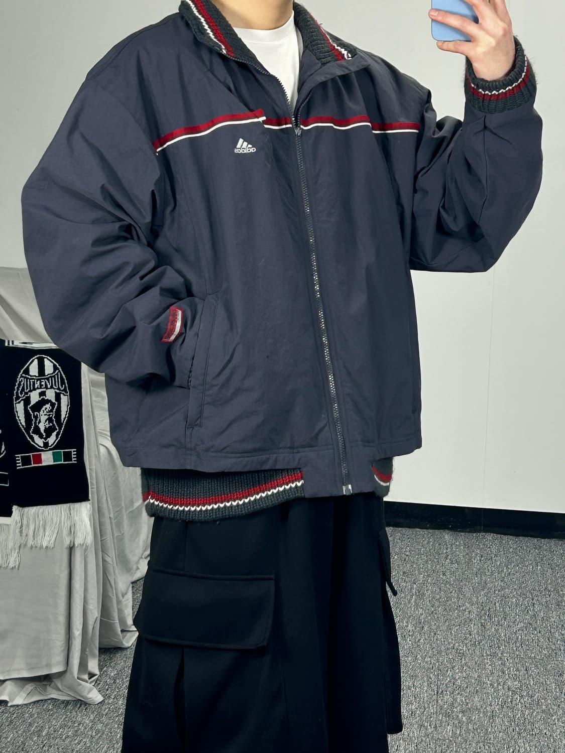 아디다스 90‘s 올드스쿨 워크웨어 바람막이 점퍼 상품이미지2