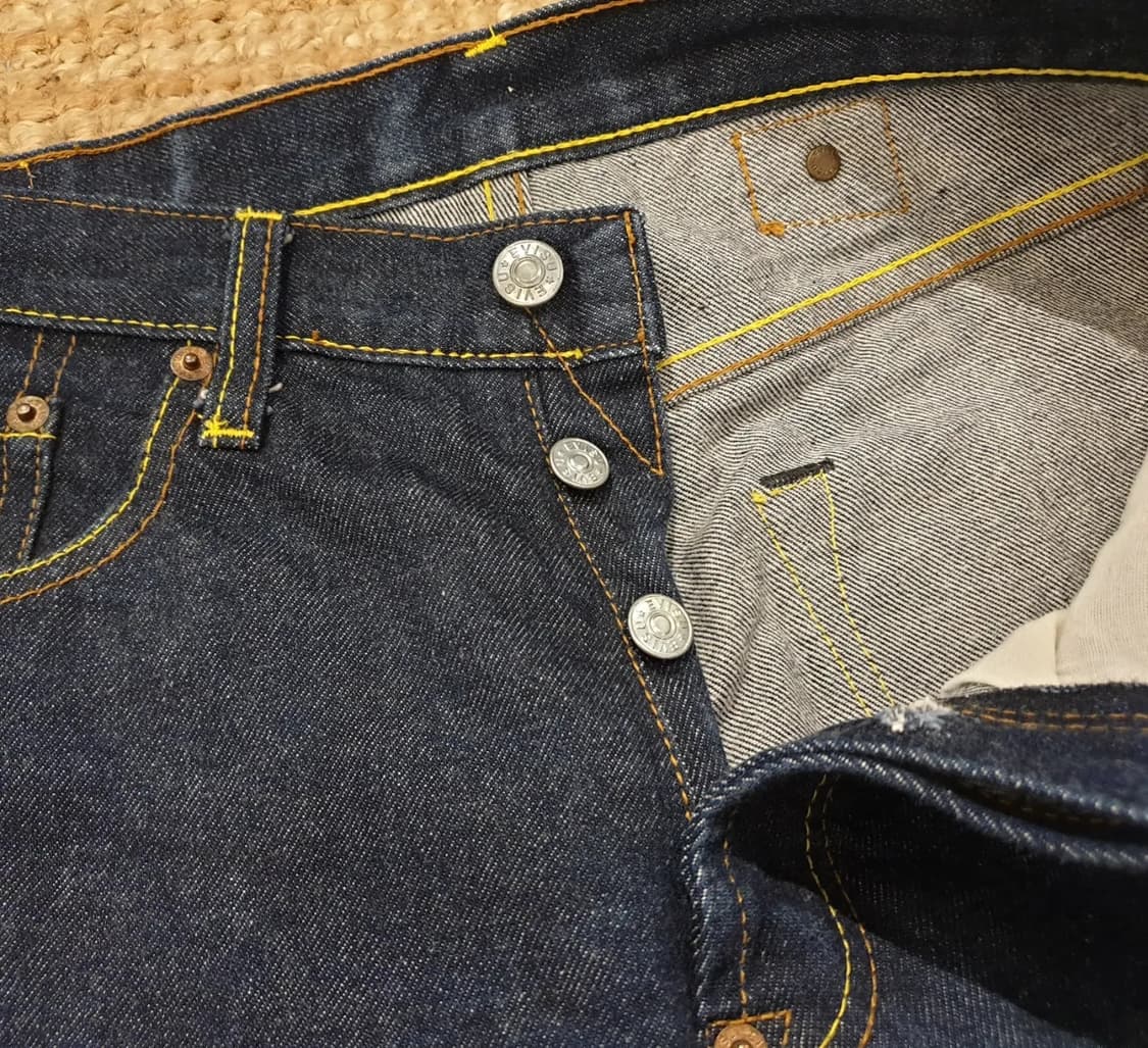 에비수 빅 로고 힌치백 데님 팬츠 상품이미지6