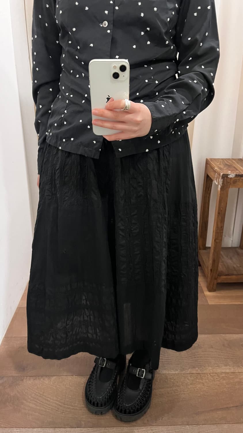 Needlepoint Patchwork Skirt 상품이미지8